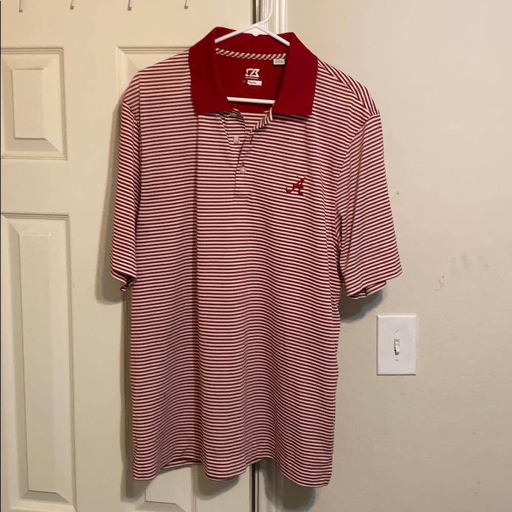 Alabama Striped Polo